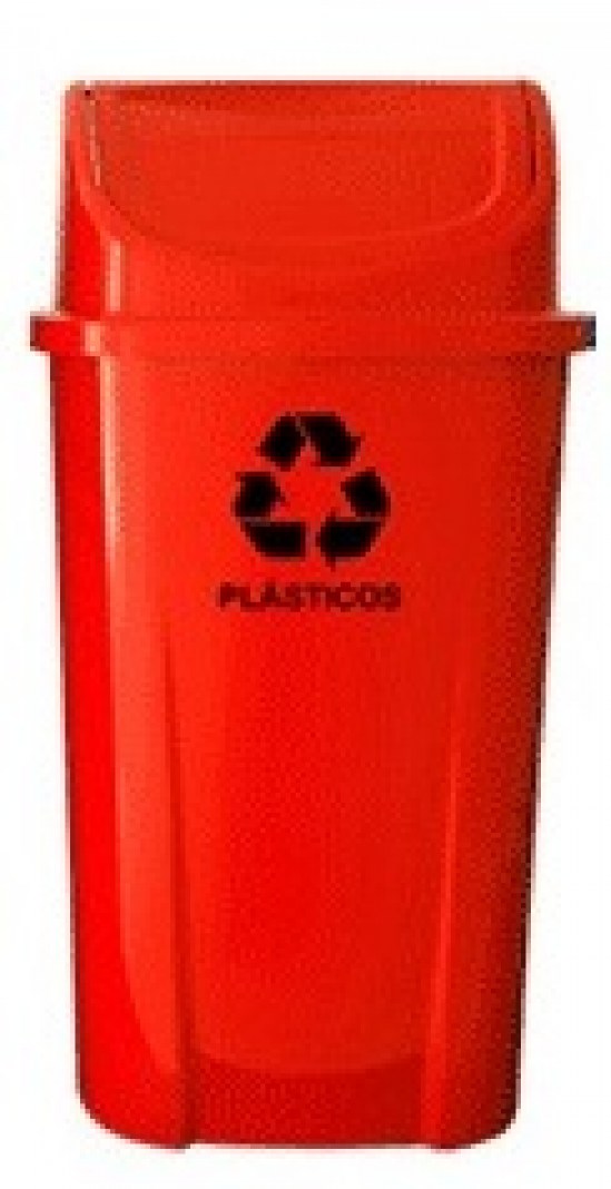Rebatible 60 lt Rojo